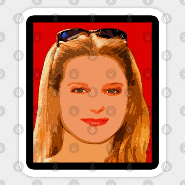 bridget fonda Sticker by oryan80